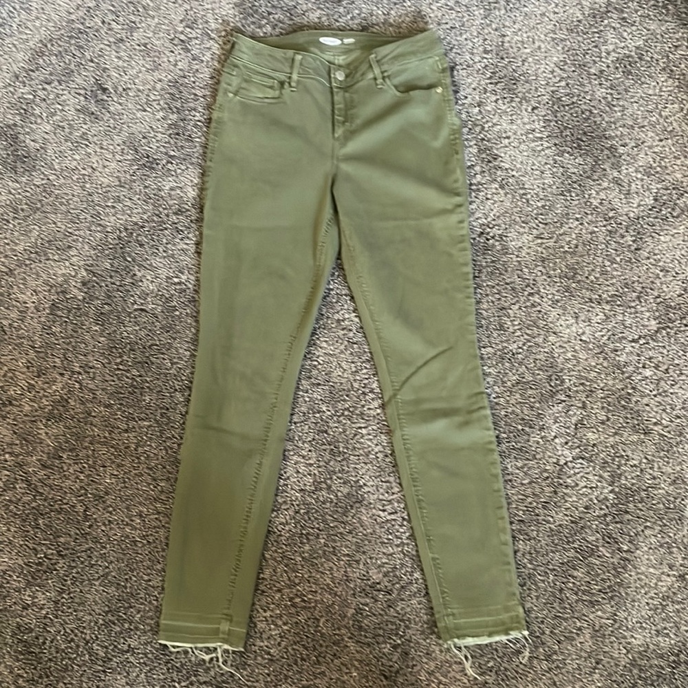 Old Navy Jeans - Rockstar Super Skinny - size 4 - green